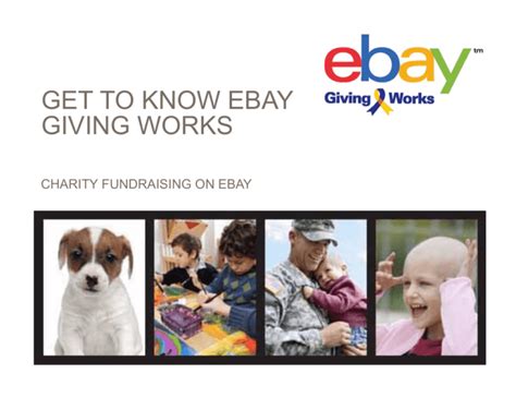 buying from charity shops and selling on ebay|eBay Giving Works: Charity Listings on eBay: Help.